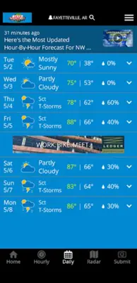 Your Weather android App screenshot 2